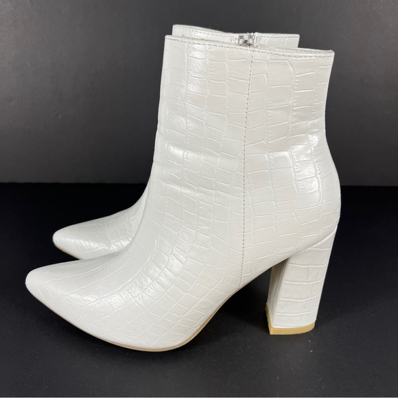 Vegan leather women ankle boots size 38 - Picture 2 of 8